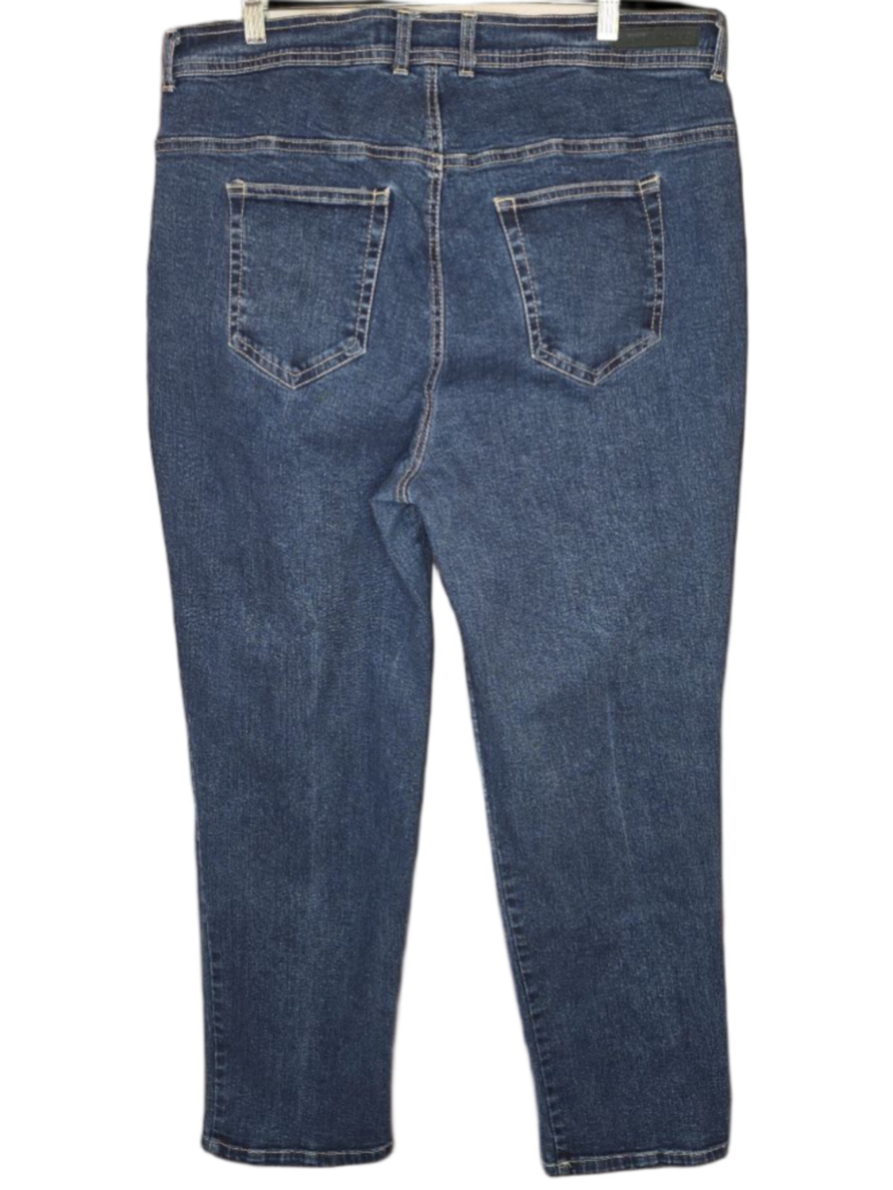 Gloria Vanderbilt Amanda Jeans Womens 16W Blue Stretch Denim High Rise Tapered - Picture 2 of 12